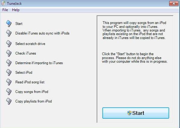 TuneJack,iPod