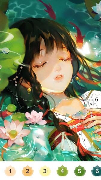 梦幻涂色书极速版游戏下载,梦幻涂色书,涂色游戏